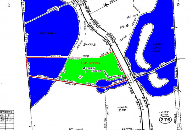 1341 Kirkway Lot Size